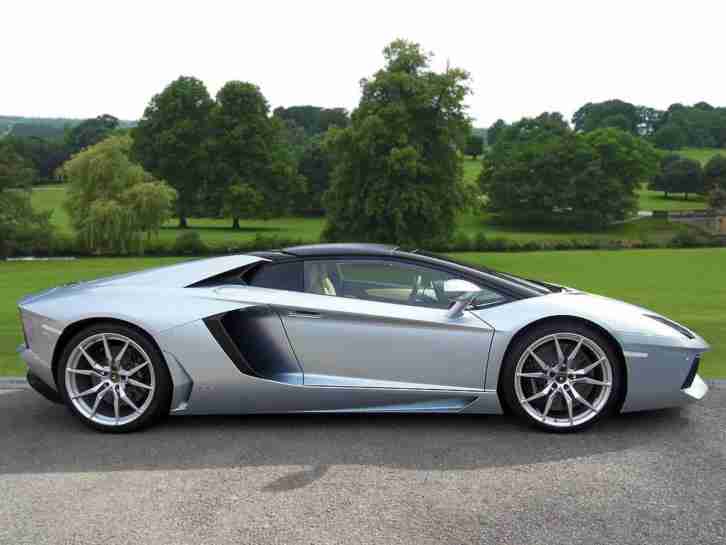 2014 Lamborghini Aventador V12 Petrol blue Semi Auto