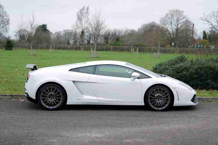 2014 Lamborghini Gallardo LP560-2 E Gear Coupe Petrol white E Gear