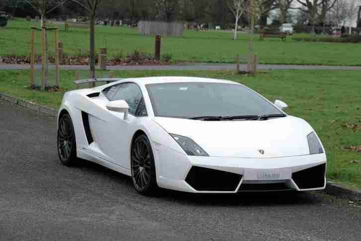 2014 Lamborghini Gallardo LP560 2 E Gear Coupe Petrol white E Gear