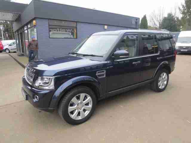 2014 Land Rover Discovery XS 3.0 SDV6 AUTO 4x4 **Fully Loaded** Diesel blue Aut