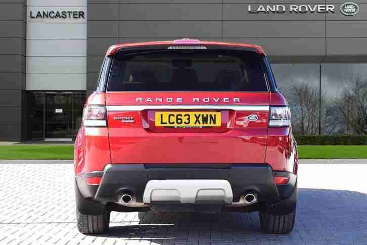 2014 Land Rover Range Rover Sport SDV6 HSE Diesel red Automatic