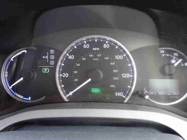 2014 Lexus CT 200h 1.8 Luxury Hatchback 5dr Electric Hybrid CVT (94 g/km,