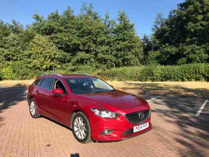 2014 MAZDA 6 SE L NAV D 2.2 DIESEL ESTATE RED