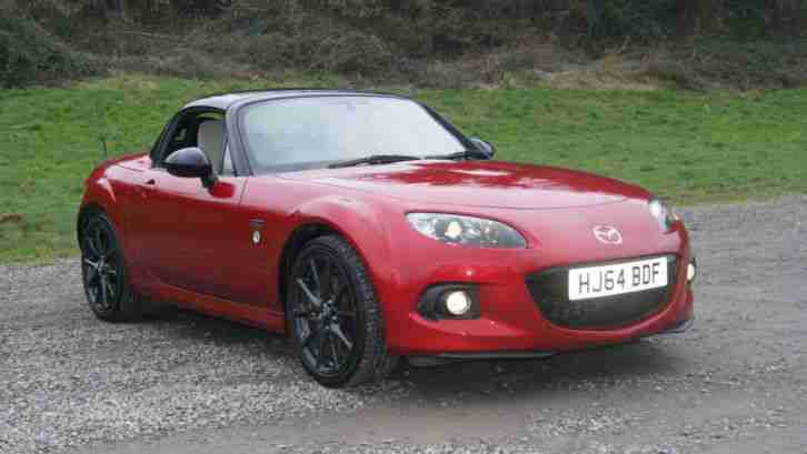 2014 MAZDA MX 5 I ROADSTER 25 ANNIVE RED