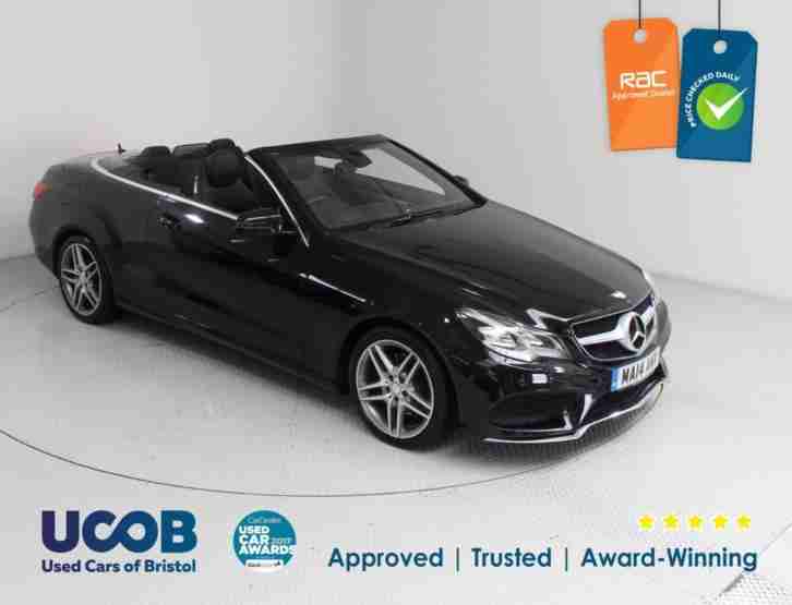 2014 MERCEDES E-CLASS 2.1 E220 TD CDI AMG SPORT CABRIOLET 2DR CONVERTIBLE DIESE