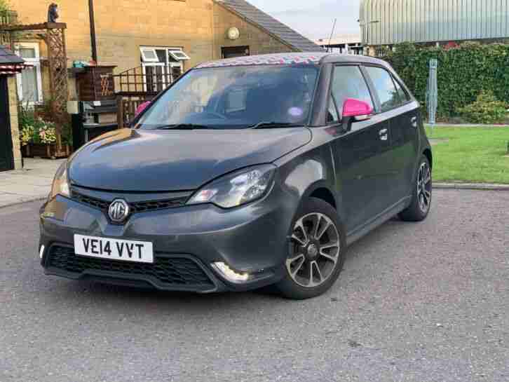 2014 MG 3 STYLE 1.5 VTI TECH HATCHBACK PETROL IN GREY LOW MILEAGE PRICED TO SELL