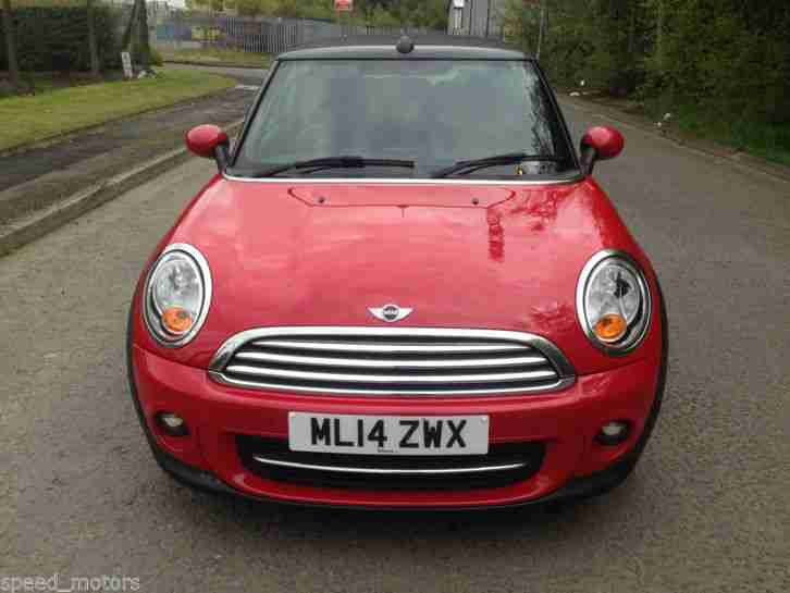 2014 MINI COOPER RED 1.6 PETROL