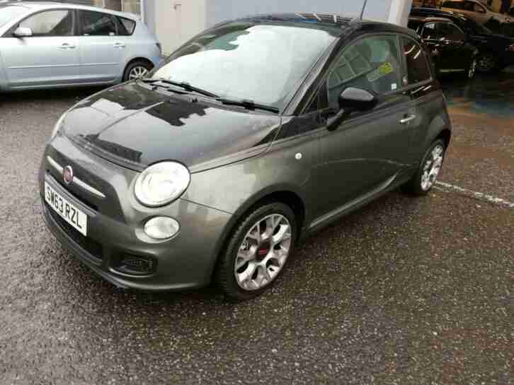 2014 MODEL Fiat 500 GQ Edition (S S), FULL LEATHER, FULL MOT_WARRANTY_SERVICED