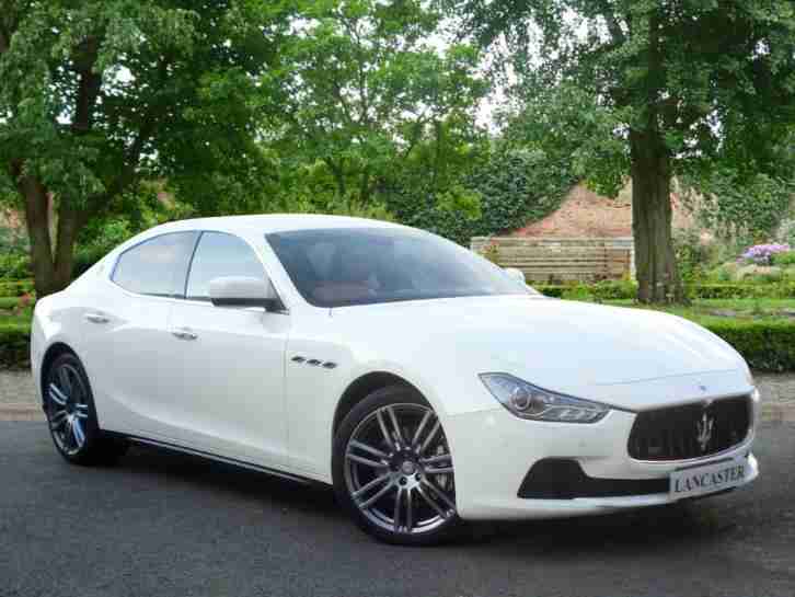 2014 Maserati Ghibli DV6 Diesel white Automatic