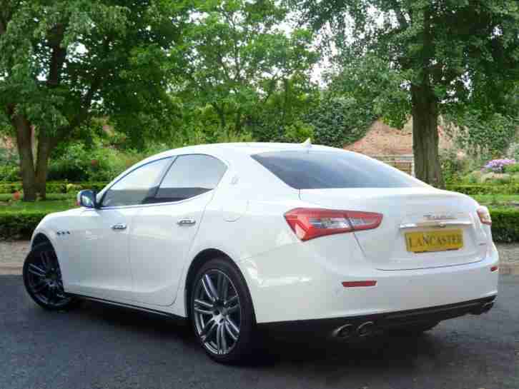 2014 Maserati Ghibli DV6 Diesel white Automatic