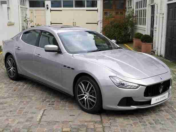 Maserati Ghibli. Maserati car from United Kingdom