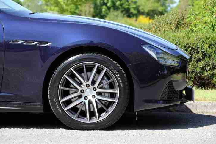 2014 Maserati Ghibli Saloon 3.0D V6 275 DPF SS EU5 ZF Auto8 Diesel blue Automati