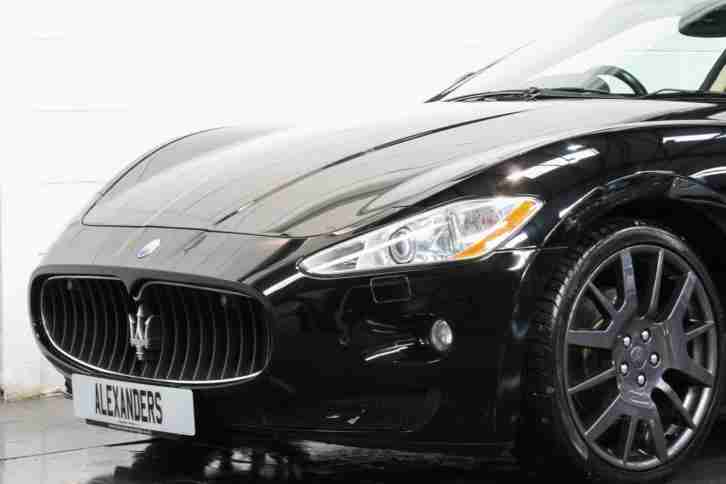 2014 Maserati GranTurismo V8 Auto Petrol black Automatic