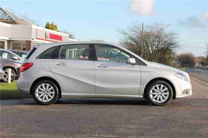 2014 Mercedes-Benz B Class B180 CDI BLUEEFFICIENCY SE Diesel Silver Automatic