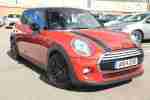 2014 Cooper D 1.5TD 3 Door Hatchback Red