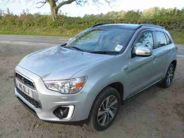 2014 Mitsubishi ASX DI-D 4 Diesel Silver Automatic