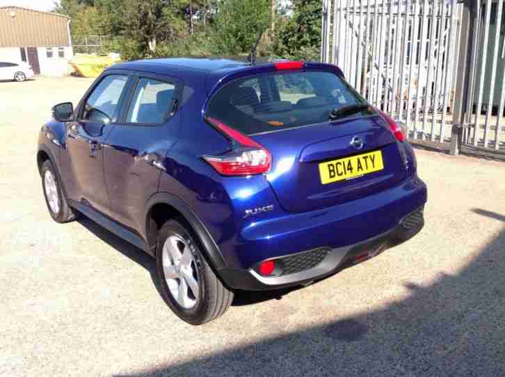 2014 NEW MODEL Nissan Juke 1.6 16v Visia Manual UNRECORDED DAMAGED SALVAGE