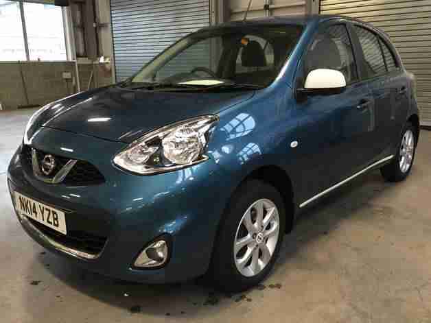 2014 NISSAN MICRA 1.2 Acenta 5dr Petrol Manual Hatchback