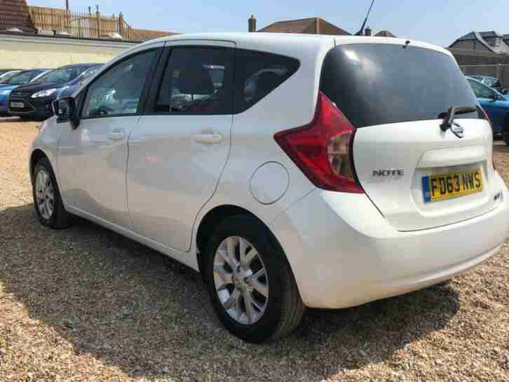 2014 NISSAN NOTE 1.2 ACENTA 5D 80 BHP NEW SHAPE 5 DOOR ECONOMICAL PETROL