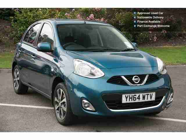 2014 Nissan Micra 1.2 Tekna 5Dr Petrol Hatchback