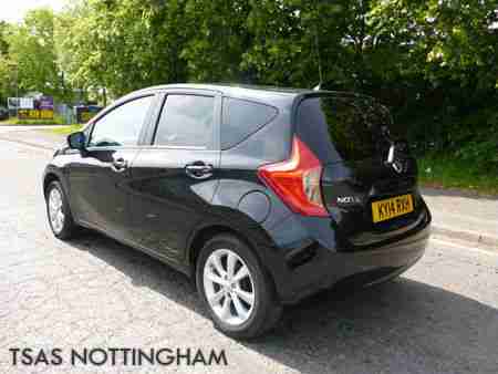 2014 Nissan Note 1.2 DIG-S Tekna Black Damaged Salvage *HPI CLEAR NOT RECORDED*