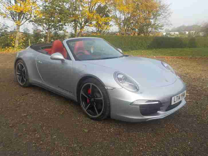 2014 PORSCHE 911 CARRERA 4S S A 991 CONVERTIBLE ACCIDENT DAMAGED CATEGORY CAT D