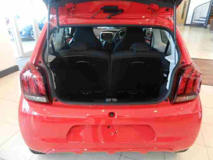 2014 Peugeot 108 1.0 Active 3dr Petrol Red Manual