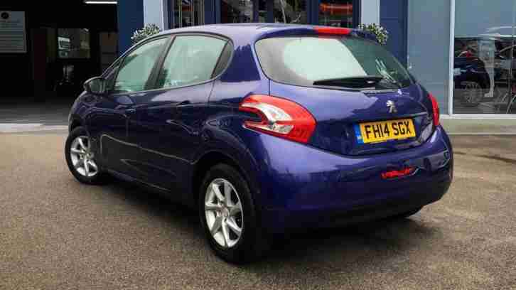 2014 Peugeot 208 1.2 VTi Active 5dr Petrol Manual Hatchback