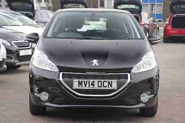 2014 Peugeot 208 5 Door 1.2 VTi 82 Active Black