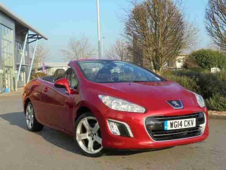 2014 Peugeot 308 2.0 HDi Allure 2dr (Nav) Diesel red Manual