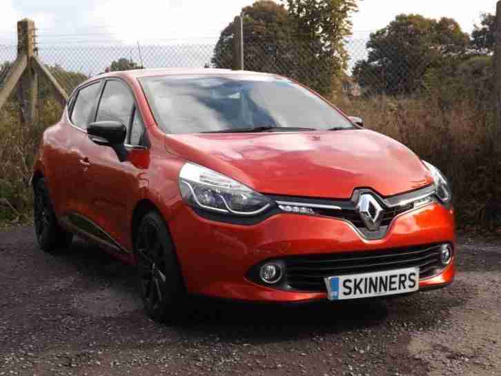 2014 Renault Clio DYNAMIQUE MEDIANAV ENERGY TCE S/S Petrol blue Manual