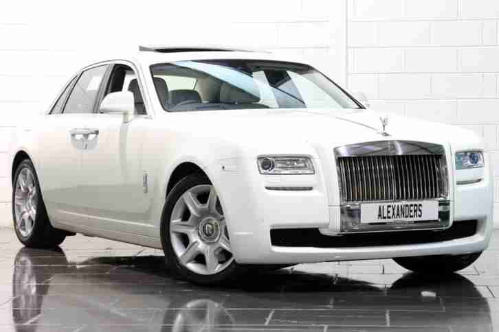 2014 Rolls Royce Ghost 6.6 V12 Auto [VAT Qualifying] Petrol white Automatic