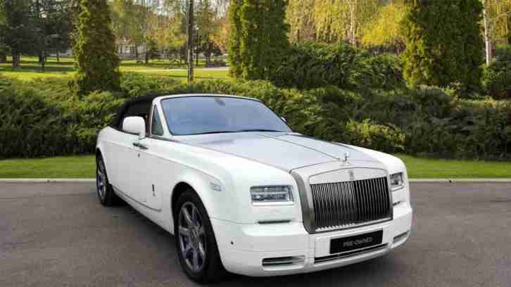 2014 Rolls Royce Phantom Drophead Coupe Automatic Petrol Coupe