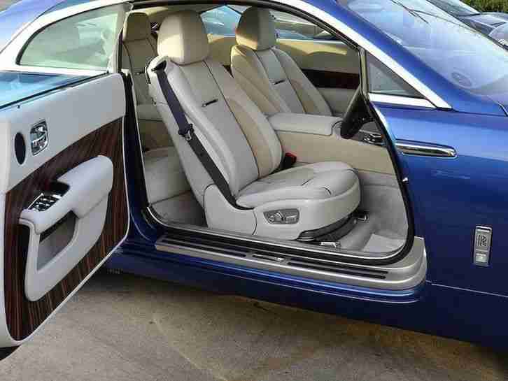 2014 Rolls-Royce Wraith 14/63 VAT Qualifying Petrol Blue Tiptronic