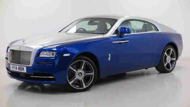 2014 Rolls Royce Wraith 2014 14 Rolls Royce Wraith 6.6 V12 Petrol blue Automati