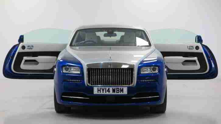 2014 Rolls-Royce Wraith 2014 14 Rolls Royce Wraith 6.6 V12 Petrol blue Automati
