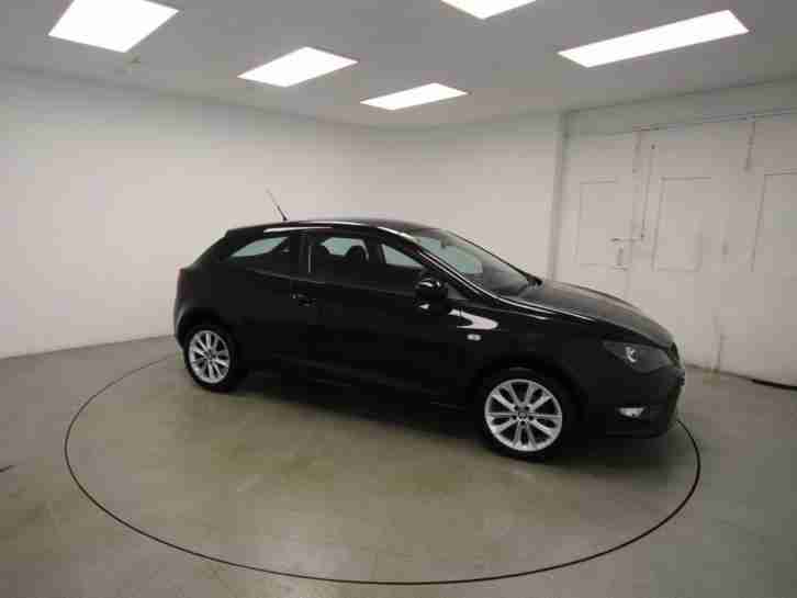 2014 SEAT Ibiza 3dr Sptcpe 1.2 Tsi Fr Petrol Black Manual