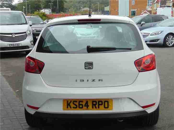 2014 SEAT Ibiza TOCA Petrol White Manual