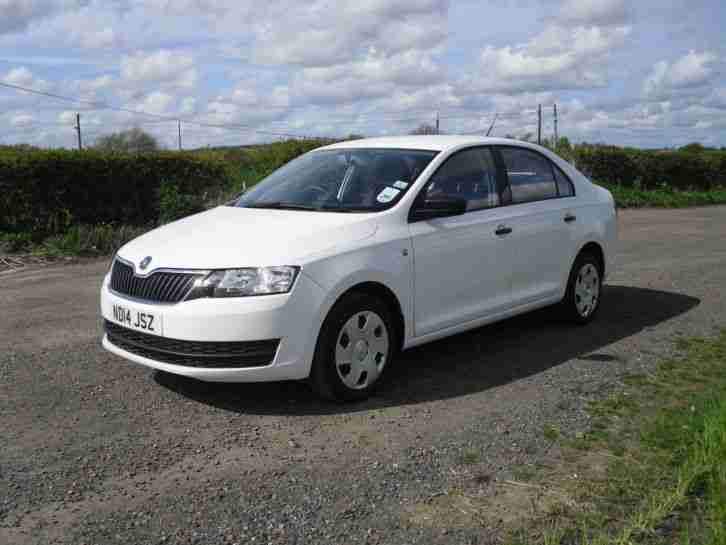 2014 SKODA RAPID S TDI CR WHITE