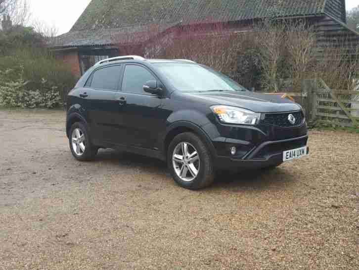 2014 SSANGYONG KORANDO ELX4 AUTO BLACK