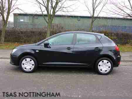 2014 Seat Ibiza S 1.2 A/C 12v 70 Black Damaged Not Recorded Salvage