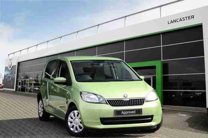 2014 Skoda Citigo 1.0 MPI (60PS) SE Petrol green Manual