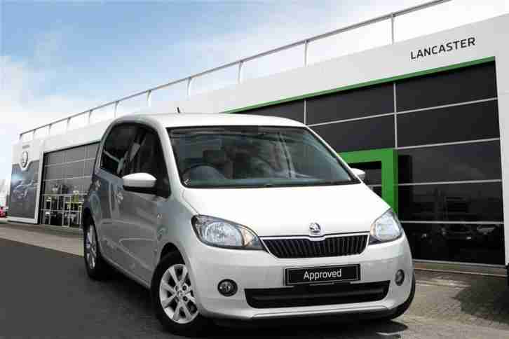 2014 Skoda Citigo 1.0 MPI (75PS) Elegance Green Tech Petrol silver Manual