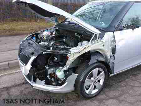 2014 Skoda Fabia 1.2 TSI DSG Auto 105 SE Damaged Salvage NOT RECORDED
