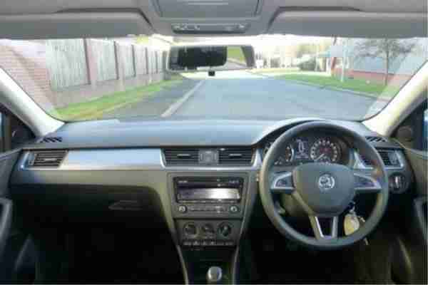 2014 Skoda Rapid 1.2 TSI (86ps) SE Spaceback 5-Dr Blue