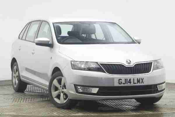 2014 Skoda Rapid 1.2 TSI (86ps) SE Spaceback 5-Dr Silve