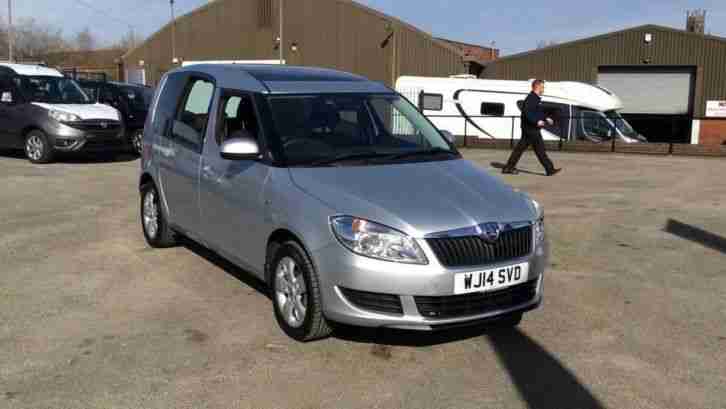 Skoda Roomster. Skoda car from United Kingdom
