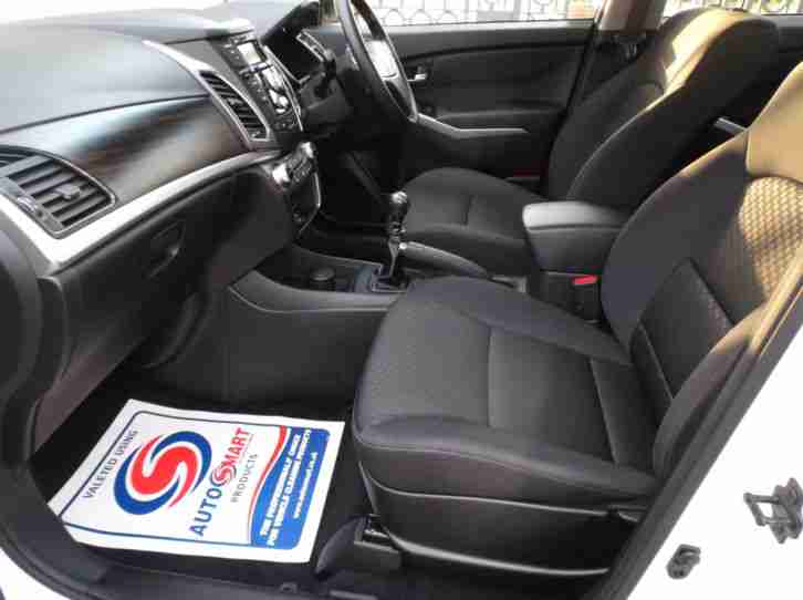 2014 Ssangyong Korando 2.0TD ( 149ps ) SE DIESEL 6 SPEED WHITE WARRANTY TO 2019