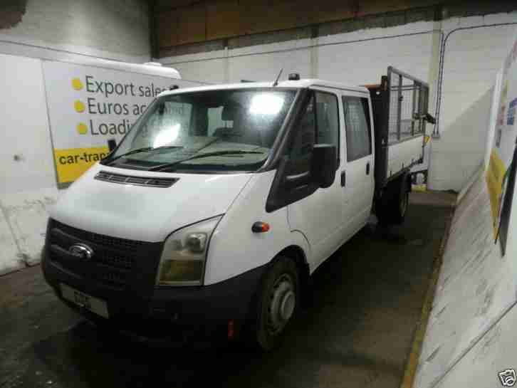 2014 TRANSIT TIPPER LWB CREW CAB GALVANISED