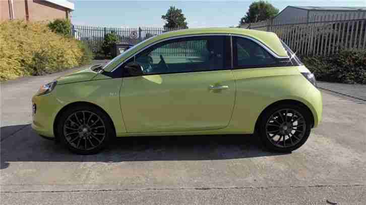 2014 VAUXHALL ADAM VAUXHALL ADAM 1.2i Glam 3dr Petrol